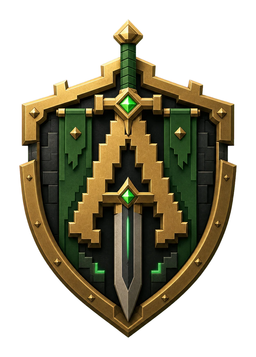 The AOW SMP crest emblem